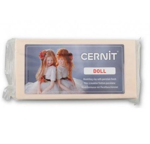 Полімерна глина Cernit Doll Collection, Тілесний напівпрозорий, 500 гр. 