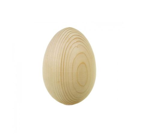 Яйце дерев'яне цільне (сосна), 70х45 мм 