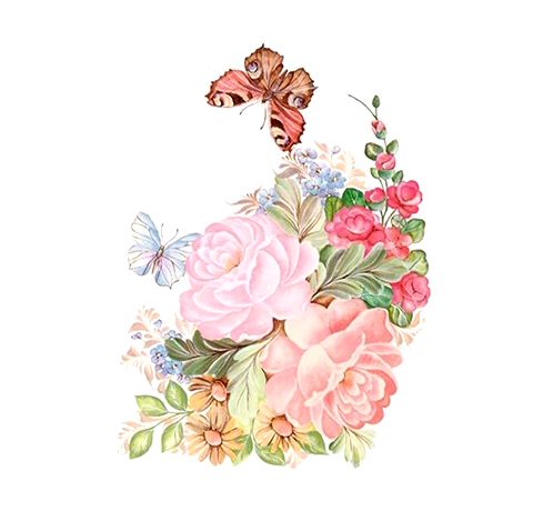 Трансфер универсальный Cadenсe Floral Collection by Svetlana Zhurkina 17х25 см, T-10