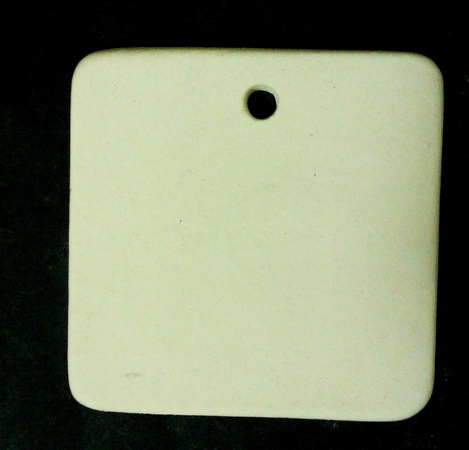 Керамічний медальйон "Квадрат", 5х5 см 