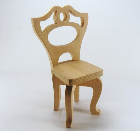 Декоративный игрушечный стульчик, 17х8 см