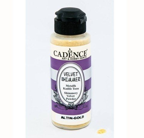 Cadence пудра бархатная перламутровая (Флок), 120 ml. Цвет: ЗОЛОТО