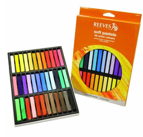Reeves набір м'якої пастелі 36 кольорів 