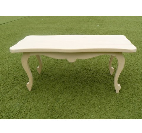 Дерев'яний іграшковий стіл (прямокутний ажурний), 15х30х12 см 