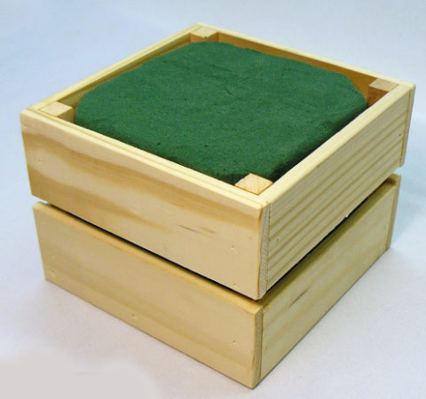 Деревянный ящик под оазис, №491,12,5*12*9 см