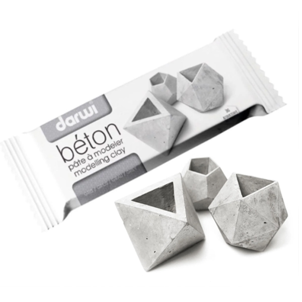 Самозастигаюча глина Darwi «BETON», 1 кг 