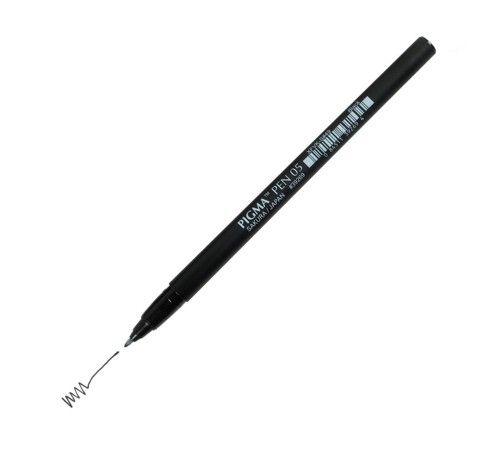 Линер-ручка PIGMA Pen (05), 0,5 мм, Чёрный, Sakura (39269)