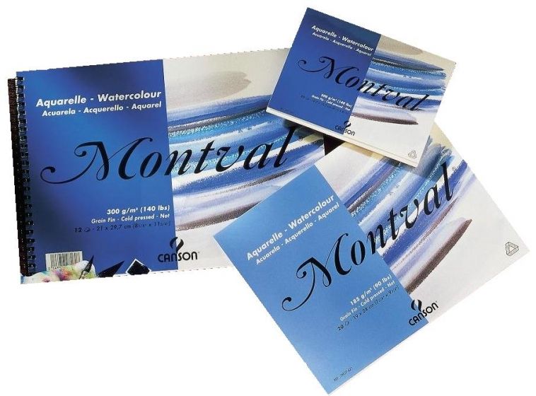 Альбом для акварелі Montval 300 g, 36х48 см 12 аркушів 
