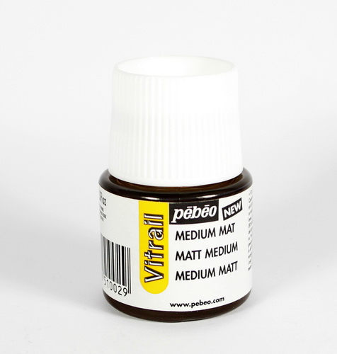 Матовый медиум для красок Pebeo Vitrail, 45 ml