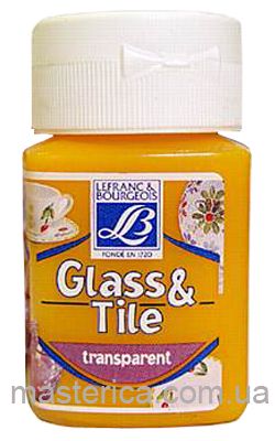 Фарба по склу Glass and Tile, прозора (кольори в асорт.), 50 ml 