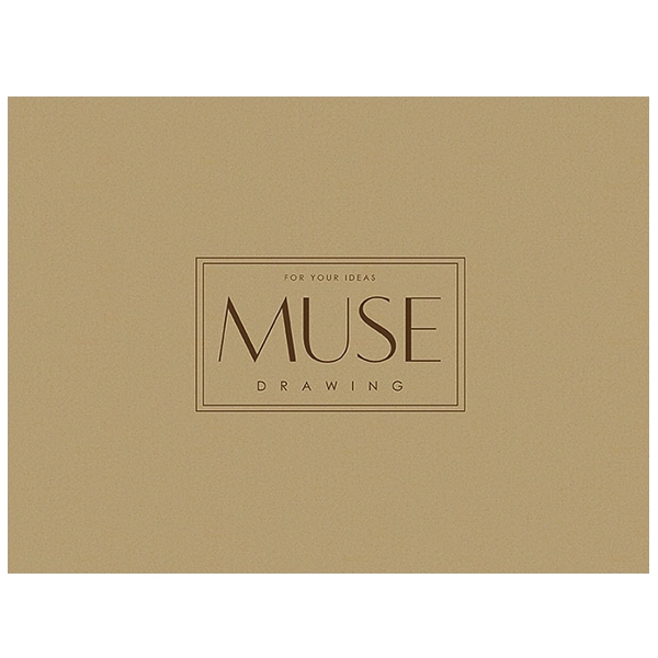 Альбом для рисования MUSE А5+, склейка горизонт., 150 г/м2, 20 л.
