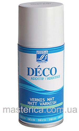 Лак Deco в аэрозоле (матовый), Lefranc&Bourgeois, 150 ml
