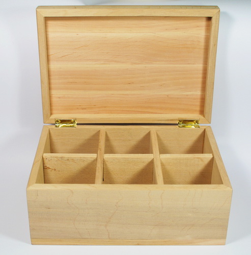 Скринька для чайних пакетиків №18 (із замочком) 
