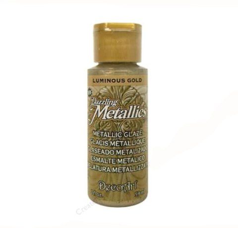 Глазур Dazzling Metallics Americana, СВІТЛО ЗОЛОТО, 59 ml 