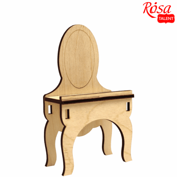 Кукольная мебель «Туалетный столик» 2, классик, фанера, 7х4х12 см, ROSA TALENT