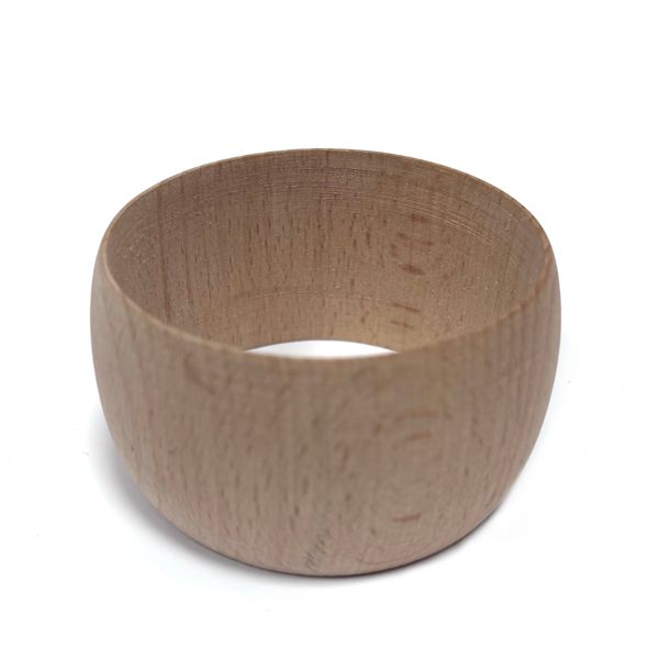 Браслет из дерева, круглый, ширина 4,3см, д.6см