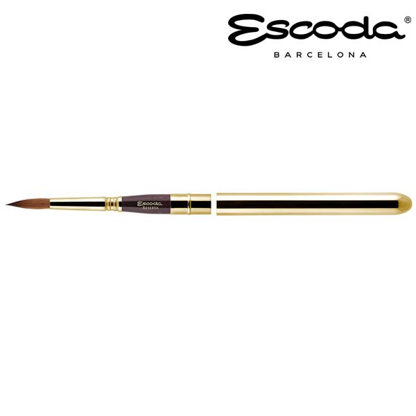 Кисть колонок для акварели, Escoda 1214 Gold TRAVEL. №6