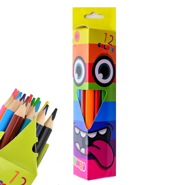 Набір кольорових олівців Jumbo YES, 12 шт/уп. 