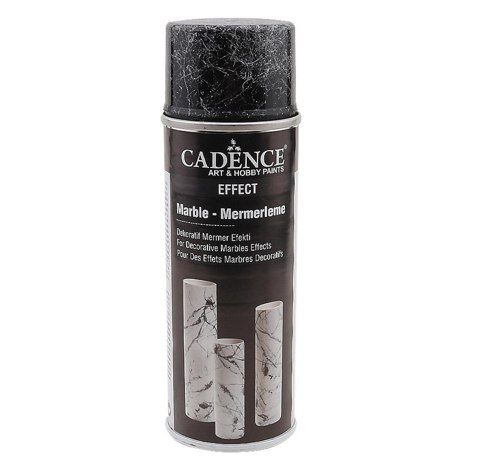 Cadence спрей с эффектом мрамора Marble Spray, 150 мл. Цвет: СЕРЕБРО