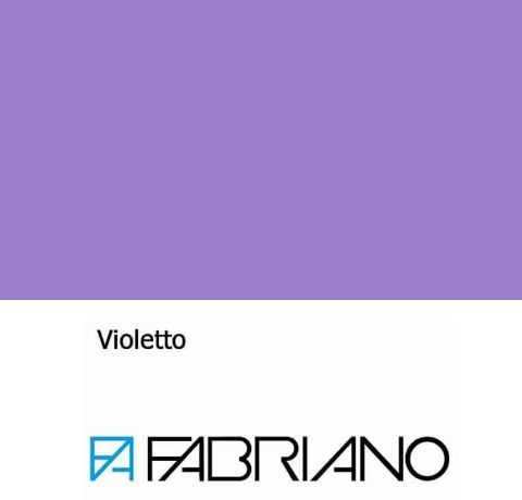 Бумага для дизайна Fabriano Colore B2 (50*70 см) 200г/м2, мелкое зерно, №44 VIOLETTA (Фиолетовая)
