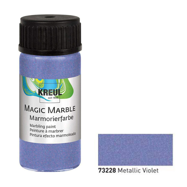 Фарба для марморування Magic Marble METALLIC, ФІОЛЕТОВА, 20 ml. 