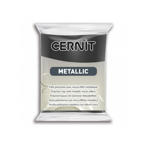 Полимерная глина Cernit Metallic №169 ГЕМАТИТ 56 гр. 