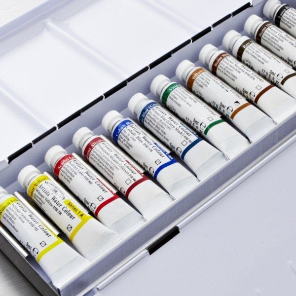 Winsor набор акварельных красок  Professional Water Colour 12 шт, 5 мл - фото 2