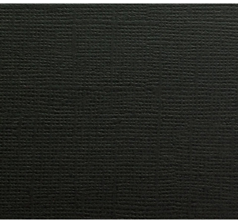 Кардсток текстурний 216 гр/м2, Чорний, 30,5 х30, 5 см 