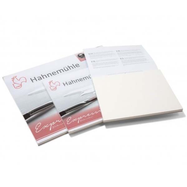 Блок акварельной бумаги Hahnemuhle «Expression»,100% хлопок, среднее зерно (СР), 40х50см, 20л 300г/м - фото 2