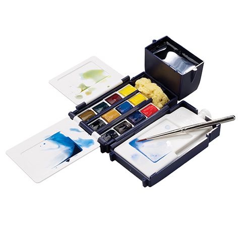 Набор акварельных красок для пленера Winsor Professional Water Colour Field Box