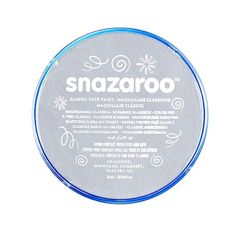 Фарба для гриму Snazaroo Classic, світло-сірий, 18 ml, №122 