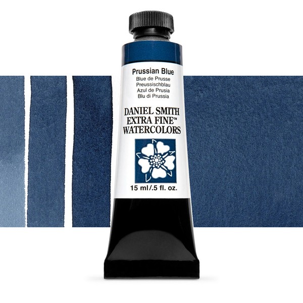 Акварельная краска Daniel Smith, туба, 15мл. Цвет: Prussian Blue s1
