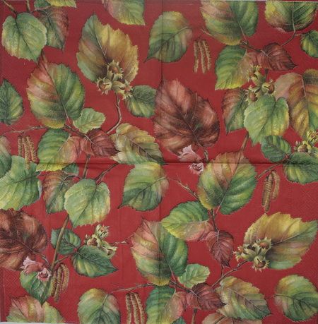 Салфетка Орешки и веточки