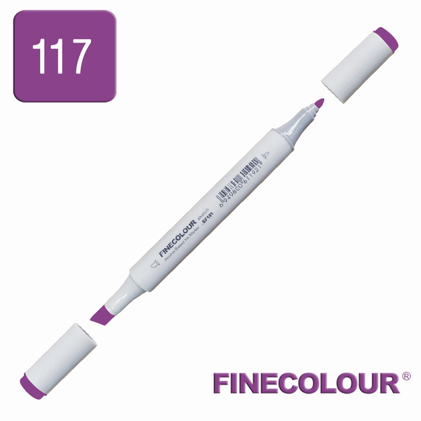 Маркер спиртовой Finecolour Junior 117 фиолетовый глубокий V117