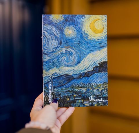 Скетчбук Manuscript «Van Gogh 1889 S», А5,  90 г/м2, 80 л. - фото 2