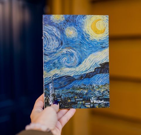 Скетчбук Manuscript Van Gogh 1889 S, А5, 90 г/м2, 80 л.  - фото 2