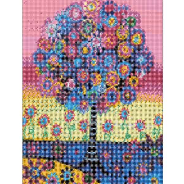 Алмазная мозаика SANTI «Сказочное дерево», 30х40 см - фото 2