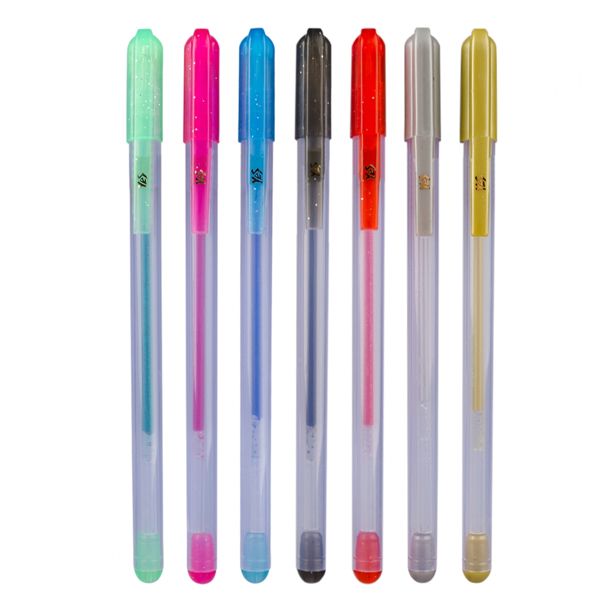 Гелеві ручки YES "Oh My Sparkle!", з гліттером, набір 7 шт/уп.  - фото 3