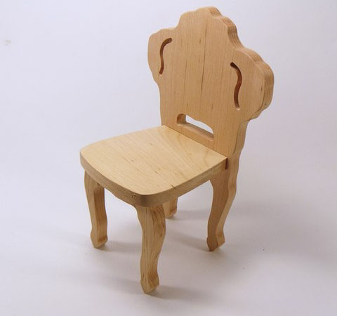 Декоративный игрушечный стульчик, 18х8см (под заказ)
