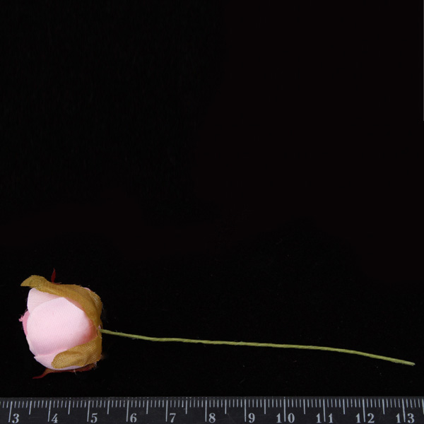 Букетик искусственных цветов розы 6 шт/уп., РОЗОВЫЕ - фото 2