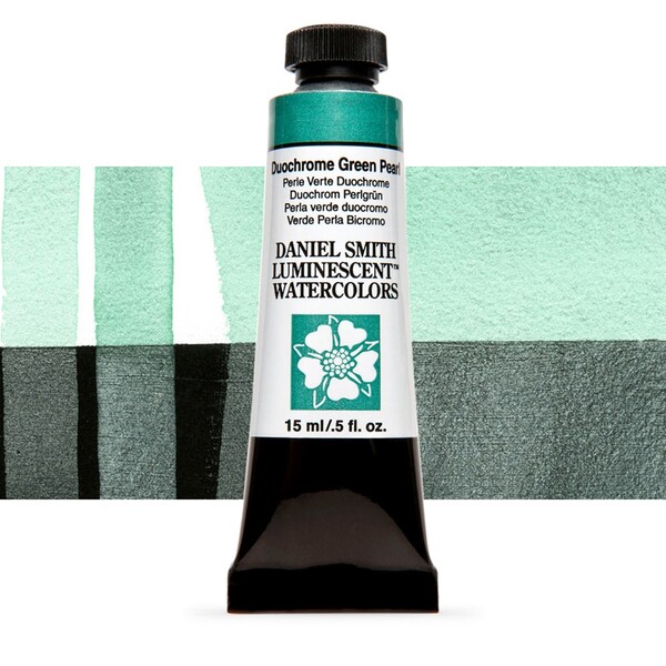 Акварельная краска Daniel Smith, туба, 15мл. Цвет: Duochrome Green Pearl s1