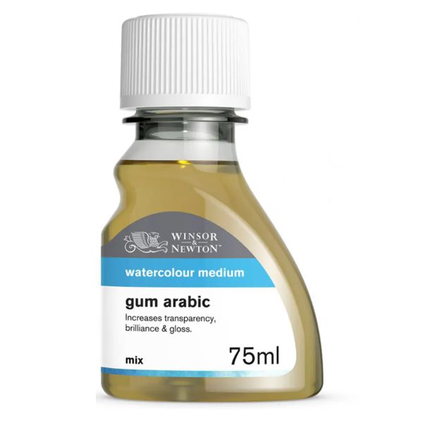 Гуммиарабик для акварельных красок Gum Arabic Winsor&Newton, 75 ml - фото 1