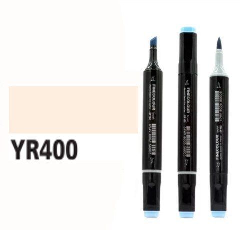 Маркер спиртовий Finecolour Brush 400 локва YR400 