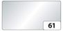 Картон кольоровий двосторонній Folia А4, 300 g, Колір: Срібло блискуче №61 