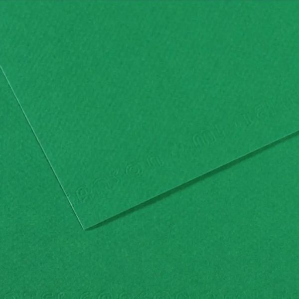 Бумага для пастели Canson Mi-Teintes 160 гр, 50x65 см, 575 ЗЕЛЁНЫЙ (Viridian)