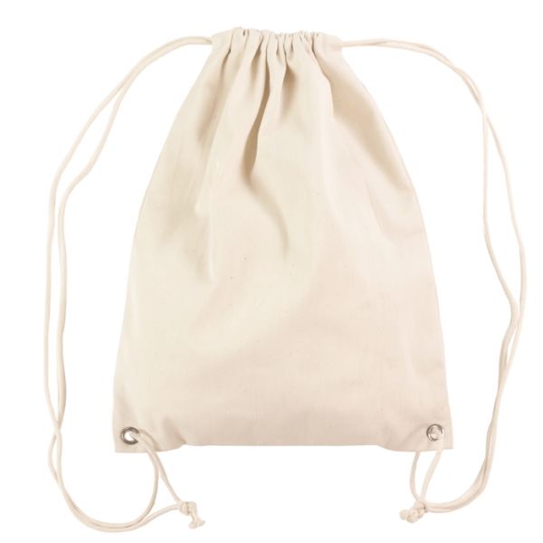 Рюкзак хлопковый 35х45 см, натуральный белый, саржа 240 г/м2, ROSA Talent - фото 2