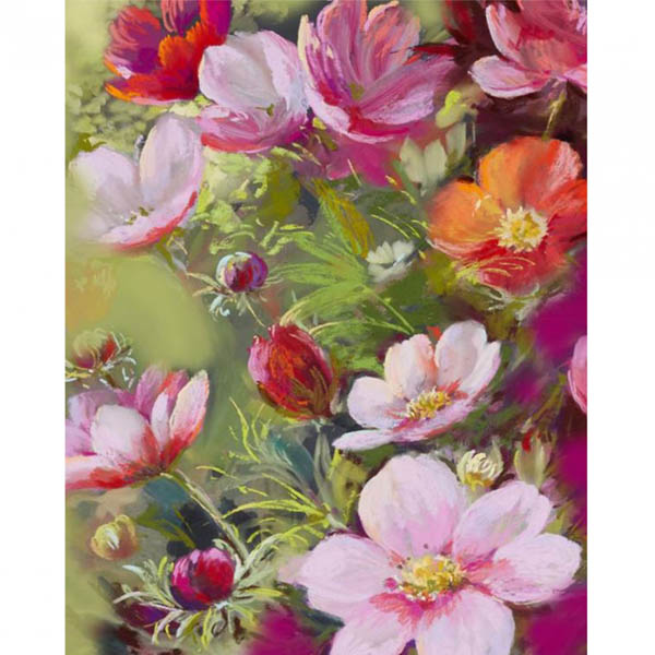 Алмазная мозаика SANTI «Полевые цветы», 40х50 см - фото 1
