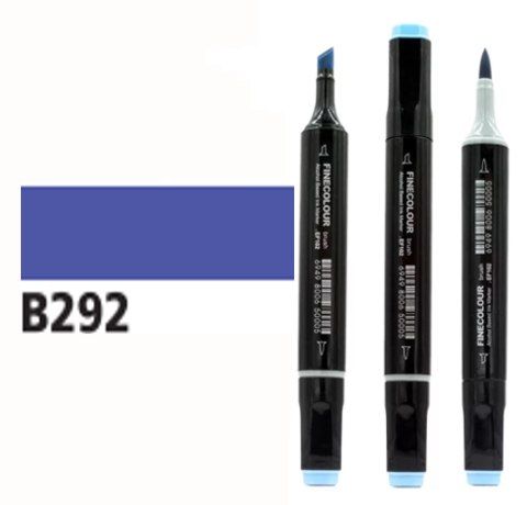 Маркер спиртовий Finecolour Brush 292 стратосферний синій B292 