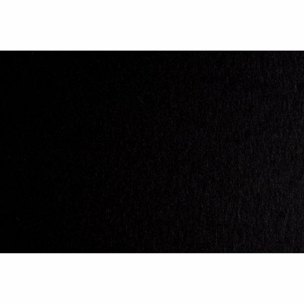 Папір для дизайну Fabriano Colore B2 (50*70 см) 200г/м2, дрібне зерно, №35 NERRO (Чорний)