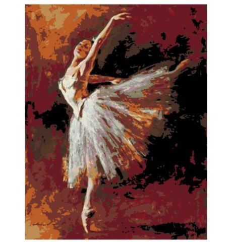 Картина за номерами Rosa Start «Танцівниця вигинається», 35x45 см  - фото 2